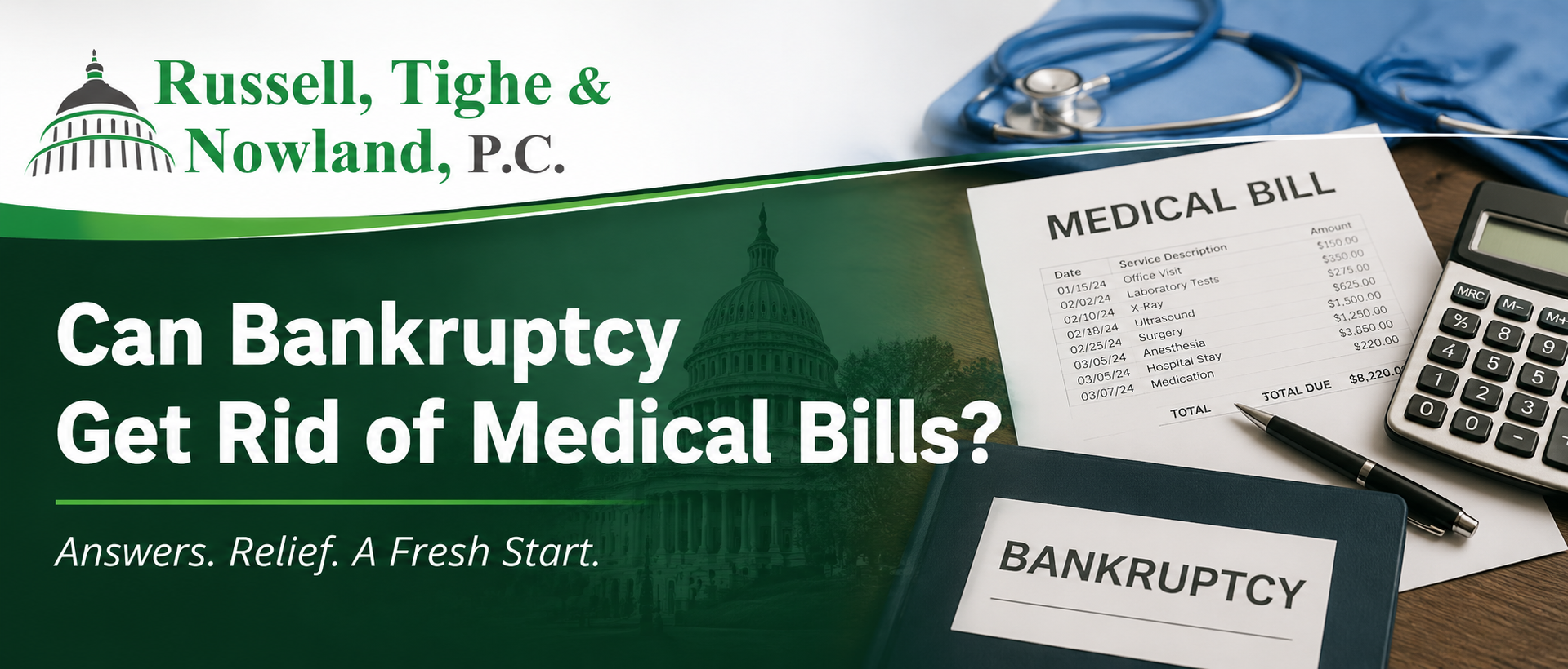 Can Bankruptcy Get Rid of Medical Bills?