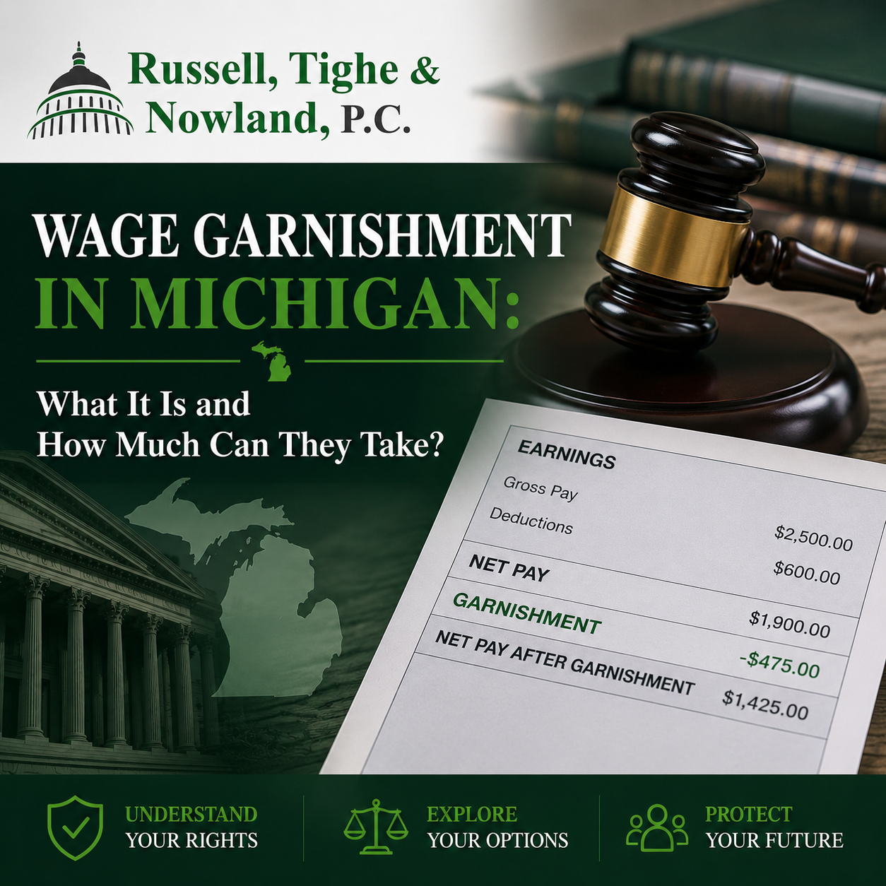 Wage Garnishment in Michigan