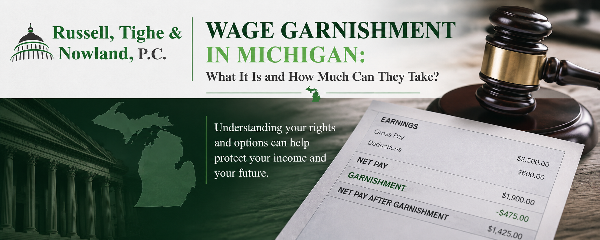 Wage Garnishment in Michigan