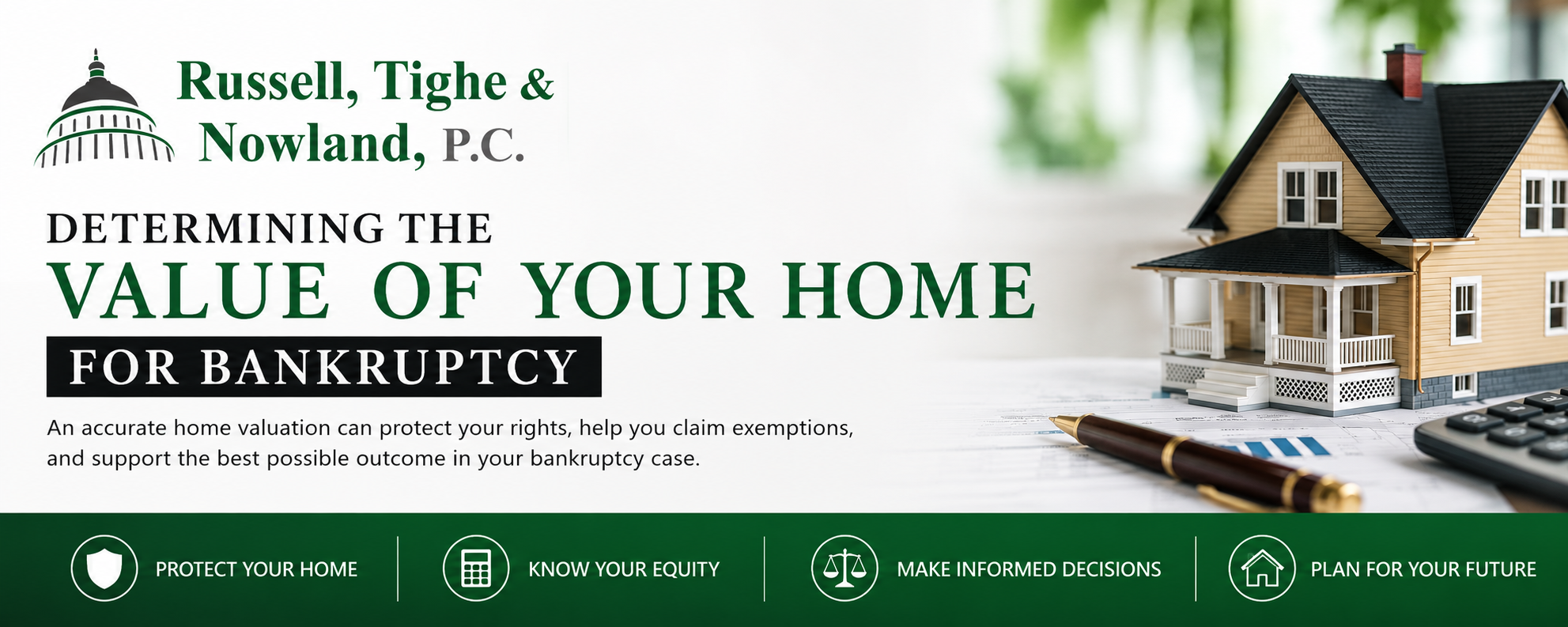 Value of your home in a bankruptcy
